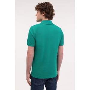 LUMBERJACK MB CT953 POLO T-SH 5FX ERKEK KISA KOL POLO TİŞÖRT - YEŞİL - L