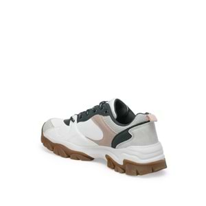 U.S. POLO ASSN. TRACKY 5FX KADIN SPOR AYAKKABI - BEYAZ-YEŞİL - 40