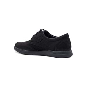 ZAÇ 5090 SÜET BAĞCIKLI SPOR MODEL ERKEK AYAKKABI - SİYAH - 40