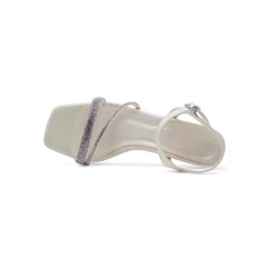 PANDORA MODA Y25.50.700 İKİ ŞERİT TAŞLI KADIN ŞEFFAF TOPUKLU ABİYE - SEDEF - 40