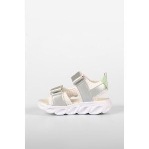VİCCO HİLDA KIZ ÇOCUK IŞIKLI SANDALET - BEYAZ - 30