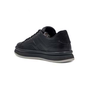 VOYAGER M030 ERKEK HAKİKİ DERİ SNEAKER - SİYAH - 40