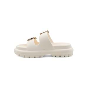 SONIMIX EZ0173.02 ÇİFT TOKALI KADIN TERLİK - KREM - 40