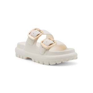 SONIMIX EZ0173.02 ÇİFT TOKALI KADIN TERLİK - KREM - 40