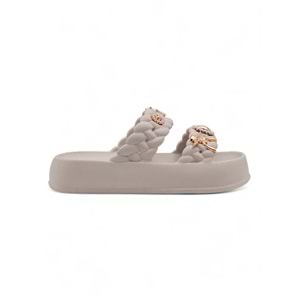 SONIMIX EZ0185.01 TAŞLI KADIN TERLİK - TAŞ - 40