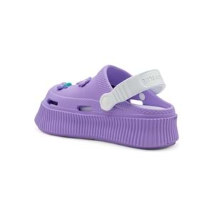 ROOSTER YÜKSEK TABAN ÇİLEKLİ KADIN CROOS TERLİK - LİLA - 36