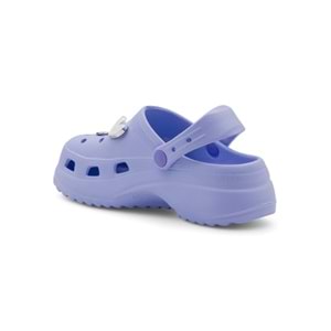 AKINALBELLA E428 YÜKSEK TABAN KADIN CROOS TERLİK - LİLA - 40