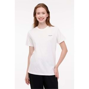 LUMBERJACK WB C NECK 11CT122 5FX KADIN KISA KOL TİŞÖRT - EKRU - XL
