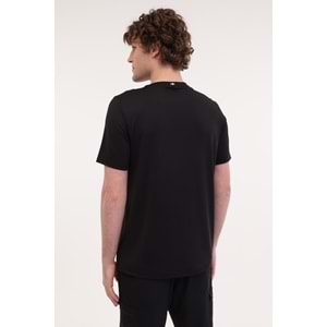 LUMBERJACK ML RENATO 11ITL1019 5FX ERKEK KISA KOL TİŞÖRT - SİYAH - XXL