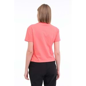 LUMBERJACK WL ANNA 11 5FX KADIN KISA KOL TİŞÖRT - A.MERCAN - S