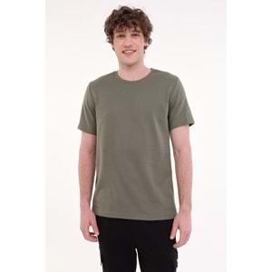 KİNETİX MB CZ JK 11BS101 5FX ERKEK KISA KOL TİŞÖRT - HAKİ - S