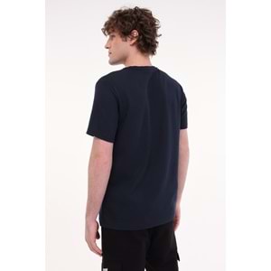 KİNETİX MB CZ JK 11BS101 5FX ERKEK KISA KOL TİŞÖRT - LACİVERT - S