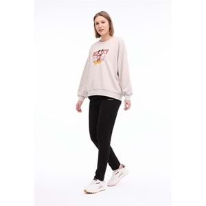 LUMBERJACK WB TP 22CT137 5FX KADIN EŞOFMAN ALTI - SİYAH - XL