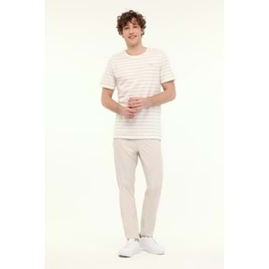 LUMBERJACK ML MAGNUS 11ITL1073 5FX ERKEK KISA KOL TİŞÖRT - BEYAZ - L