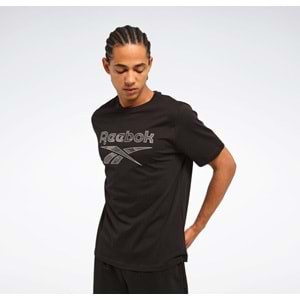 REEBOK NEW ID CAMO TEE ERKEK KISA KOL TİŞÖRT - SİYAH - M
