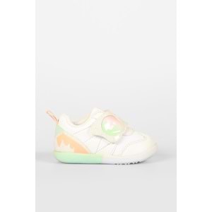 VİCCO DONUT KIZ BEBEK İLK ADIM SNEAKER - BEYAZ-PUDRA - 23