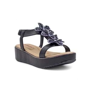 VOYAGER B178 KADIN SANDALET - SİYAH - 40