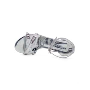 PANDORA MODA Y25.115.803 ÇAPRAZ TOKALI KADIN TOPUKLU ABİYE - GÜMÜŞ - 35