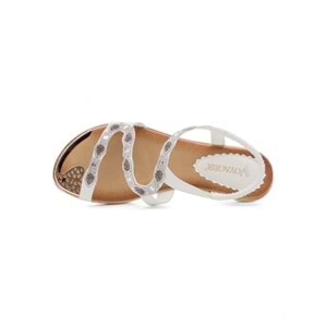 VOYAGER B160 KADIN SANDALET - BEYAZ - 40