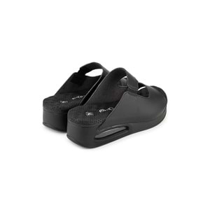 Muya Beso Anatomik Air Max Tabanlı Topuk Dikeni Kadın Terlik - Siyah - 40