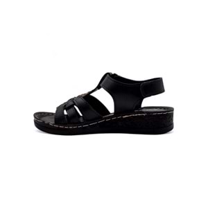 POLERO 58412 KADIN SANDALET - SİYAH - 36