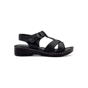 POLERO 14824 KADIN SANDALET - SİYAH - 36