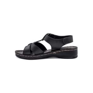 POLERO 14824 KADIN SANDALET - SİYAH - 36