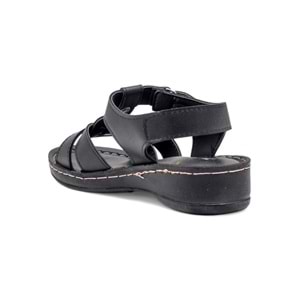 POLERO 14824 KADIN SANDALET - SİYAH - 36
