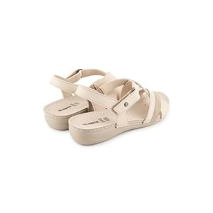 Muya Millal Anatomik Taban Kadın Sandalet - Krem - 40