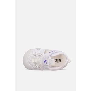 VİCCO MONROVİA İLK ADIM IŞIKLI KIZ BEBEK SANDALET - BEYAZ - 20
