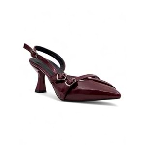 BERK ÇAPRAZ ATKI YÜKSEK TOPUKLU ABİYE RUGAN - BORDO - 40