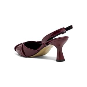 BERK ÇAPRAZ ATKI YÜKSEK TOPUKLU ABİYE RUGAN - BORDO - 40