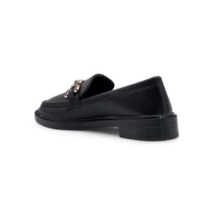 ATÖLYE TOKALI GÜNLÜK KADIN LOAFER AYAKKABI - SİYAH - 37