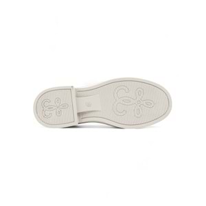 WHİTE ANGEL TOKA DETAYLI KADIN LOAFER AYAKKABI - KREM - 40