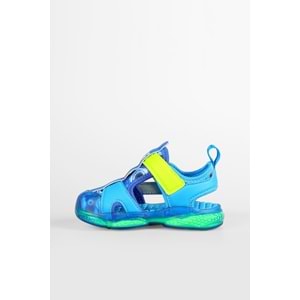 VİCCO LİVE IŞIKLI ERKEK BEBEK SANDALET - SAKS - 22