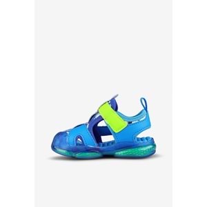 VİCCO LİVE IŞIKLI ERKEK BEBEK SANDALET - SAKS - 25