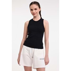 LUMBERJACK WB RIBANA 10SSB106 5FX KADIN ATLET - SİYAH - L