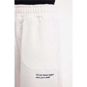 LUMBERJACK WB ANNA 20SL19 5FX KADIN ŞORT - EKRU - M