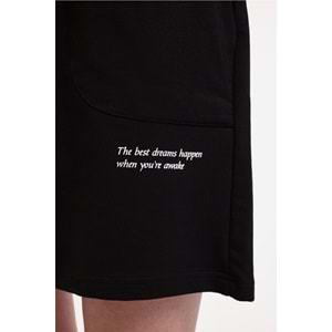 LUMBERJACK WB ANNA 20SL19 5FX KADIN ŞORT - SİYAH - L