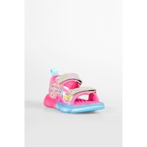 VİCCO CAN IŞIKLI KIZ ÇOCUK SANDALET - FUŞYA - 30