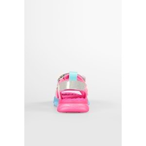 VİCCO CAN IŞIKLI KIZ ÇOCUK SANDALET - FUŞYA - 30