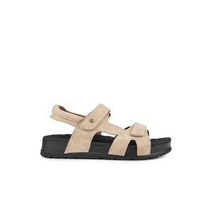 Muya Sagrado Anatomik Taban Topuk Dikeni Erkek Sandalet - Krem - 40