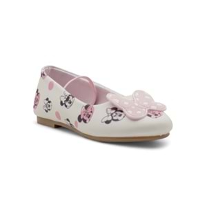 MINNIE MOUSE BOSTA.P5FX KIZ ÇOCUK BABET AYAKKABI - BEYAZ - 30