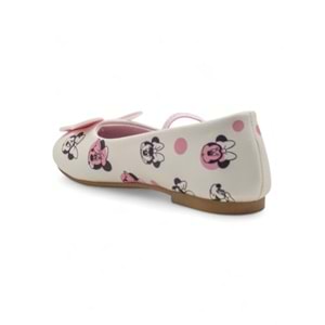 MINNIE MOUSE BOSTA.P5FX KIZ ÇOCUK BABET AYAKKABI - BEYAZ - 30