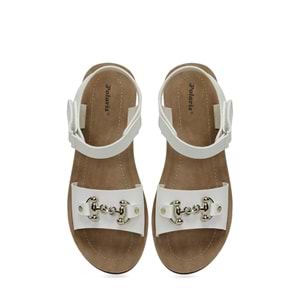 POLARİS 166929.Z5FX COMFORT KADIN SANDALET - BEYAZ - 37
