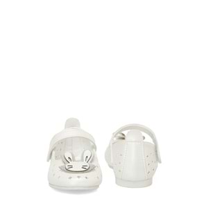 POLARİS CORA.B5FX KIZ BEBEK BABET AYAKKABI - BEYAZ - 21