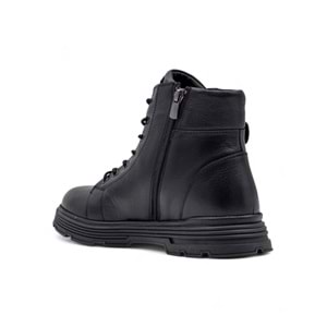 VOYAGER 6409 ERKEK HAKİKİ DERİ BOT - SİYAH - 41