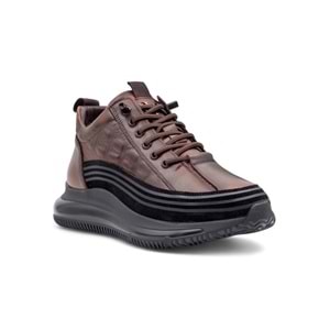 VOYAGER E053 ERKEK HAKİKİ DERİ SPOR AYAKKABI - TABA - 43