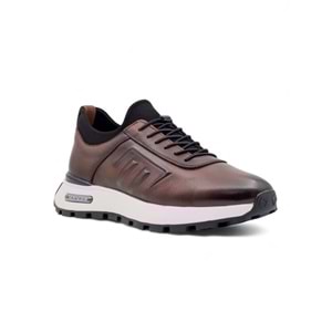 VOYAGER M294-1 ERKEK HAKİKİ DERİ SPOR AYAKKABI - TABA - 40