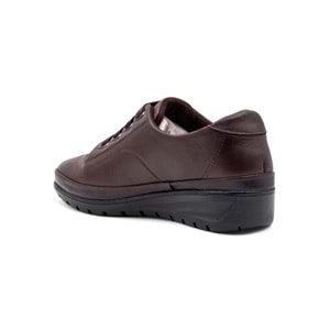VOYAGER 7666 KADIN HAKİKİ DERİ COMFORT AYAKKABI - KAHVERENGİ - 41